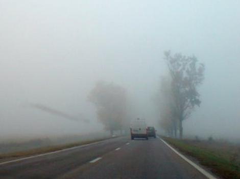 ANM: Avertizare de ceata in 13 judete si Autostrada Soarelui