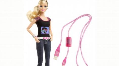 A fost produsa papusa Barbie cu camera foto incorporata
