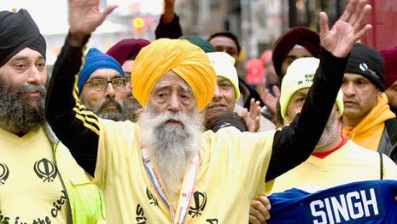 La 100 de ani, el este cel mai batran alergator la maraton!