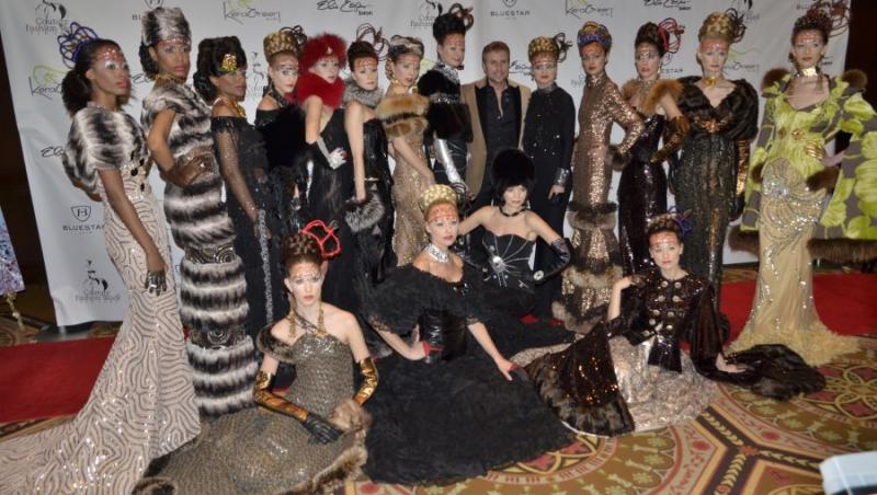 FOTO! Catalin Botezatu a dus Romania pe marile podiumurile de moda de la Paris si New York