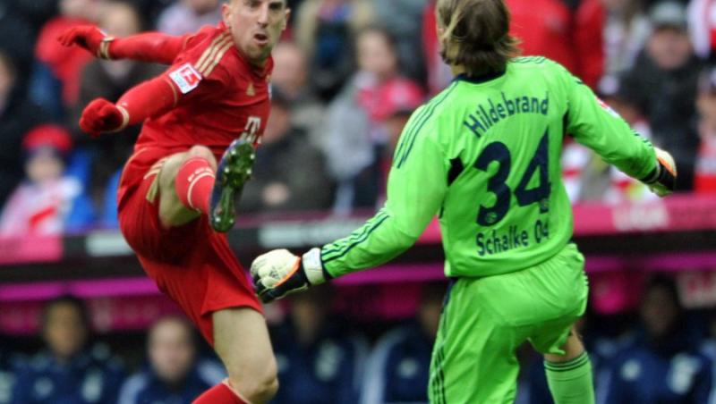 Bayern - Schalke 2-0 / Ribery si-a revenit