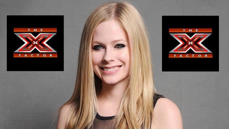 FOTO! Avril Lavigne se pregateste pentru juriul X Factor!