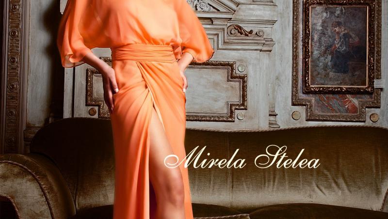 Mirela Stelea lanseaza colectia Asmara cu o sedinta foto de exceptie. Rochii de cocktail printre tablouri de sute de mii de euro