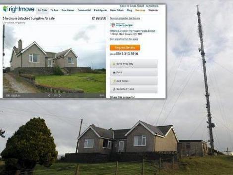 O casa din UK se vinde impreuna cu statia de transmisie TV din curte