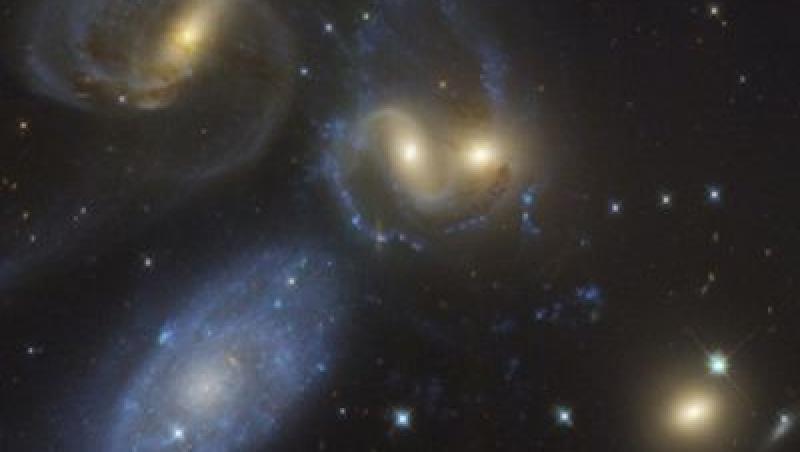FOTO! Primele imagini cu un grup compact de galaxii