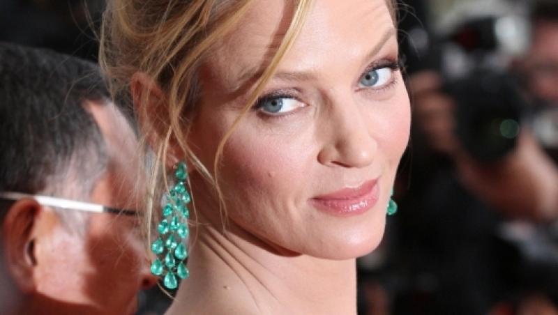 Uma Thurman, mamica pentru a treia oara la 41 de ani