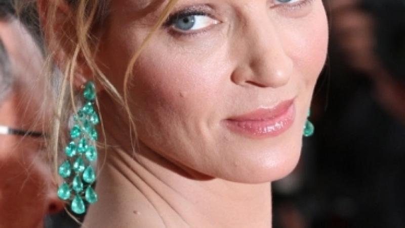 Uma Thurman, mamica pentru a treia oara la 41 de ani