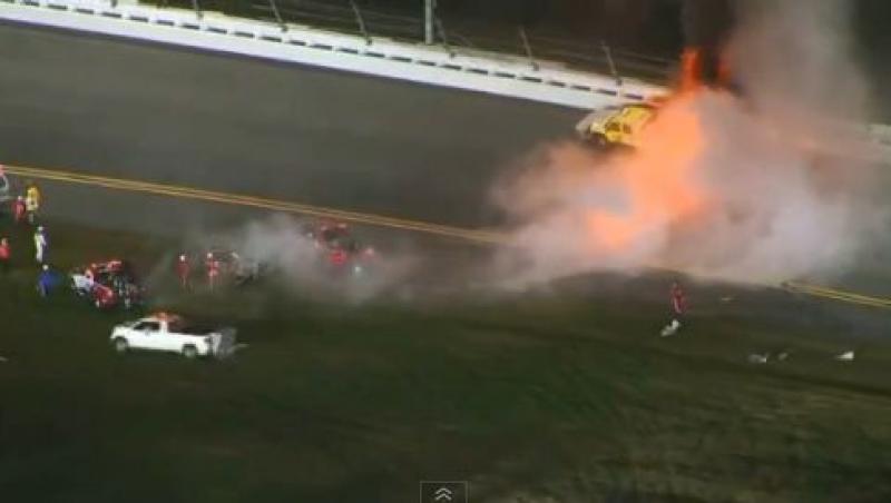 VIDEO! Juan Pablo Montoya aproape de moarte, dupa un accident in NASCAR