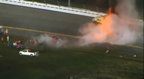 VIDEO! Juan Pablo Montoya aproape de moarte, dupa un accident in NASCAR