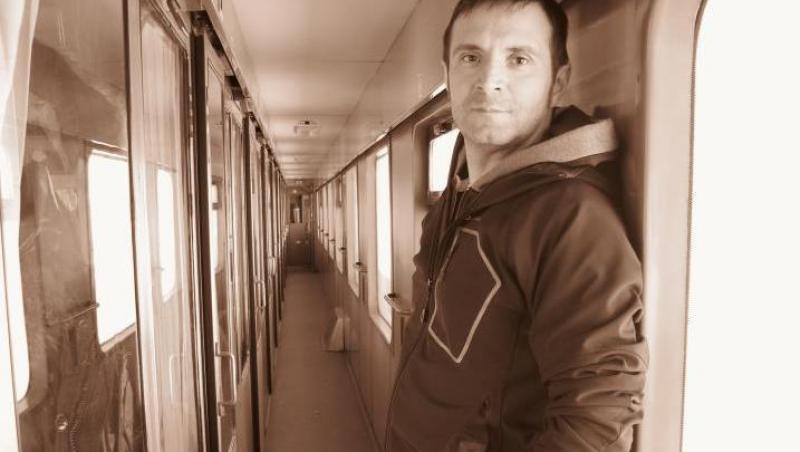 Daniel Buzdugan, pasionat de trenuri
