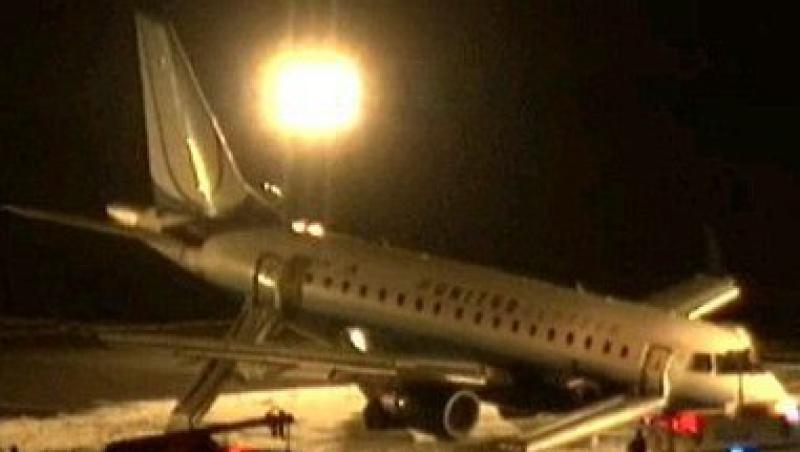 VIDEO! Aterizare de urgenta pe aeroportul din New Jersey: Avionul a aterizat 