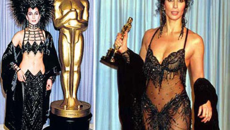FOTO! Top 10 cele mai ingrozitoare rochii din istoria Oscarului