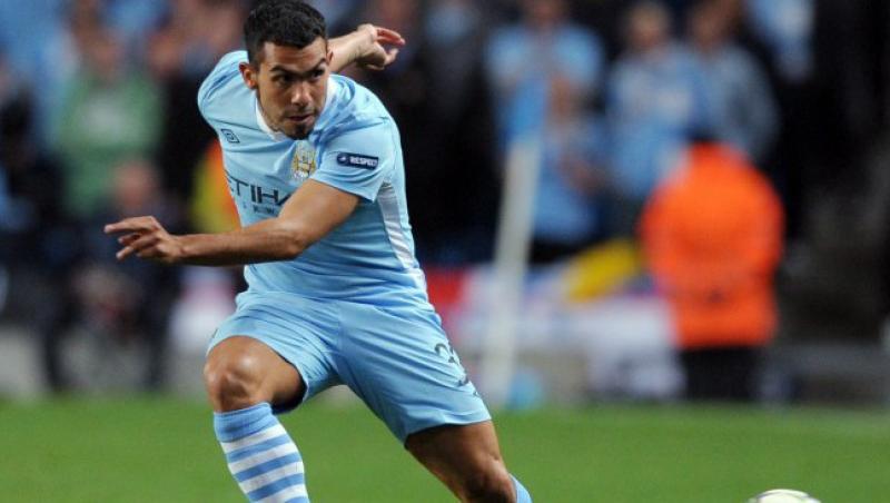 Tevez a redebutat pentru Manchester City