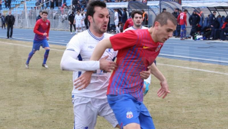 Steaua a castigat la limita amicalul cu Farul Constanta