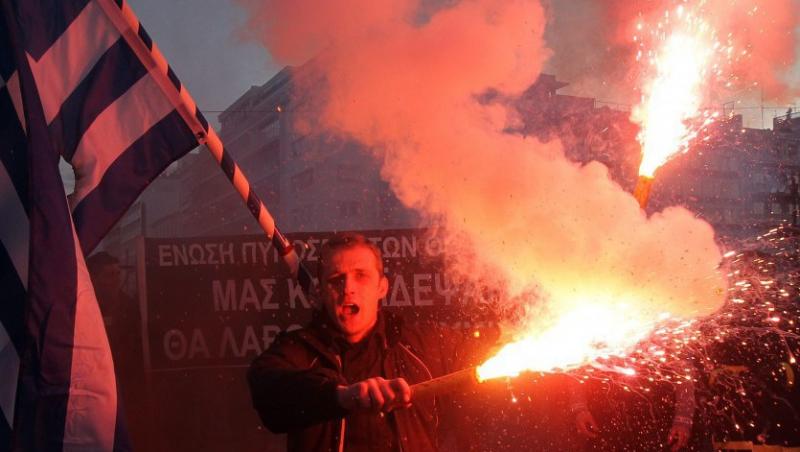 VIDEO! Proteste in Grecia si Belgia din cauza austeritatii