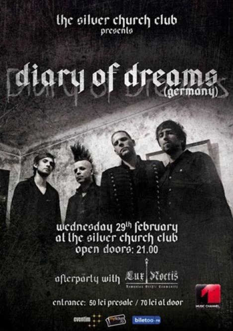 Diary of Dreams, concert live in Silver Church