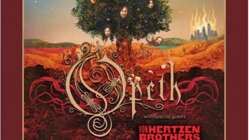 Opeth concerteaza in premiera la Bucuresti