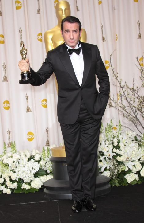 FOTO! Jean Dujardin: "Sunt prost, dar am un Oscar"