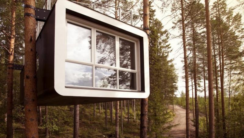 FOTO! Suedia: Hotelul din copac, o minune arhitecturala!