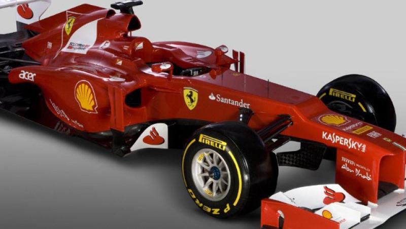 FOTO! Scuderia Ferrari a prezentat noul monopost pentru sezonul 2012