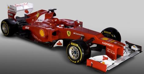 FOTO! Scuderia Ferrari a prezentat noul monopost pentru sezonul 2012
