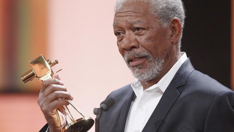 Morgan Freeman, premiat pentru intreaga cariera