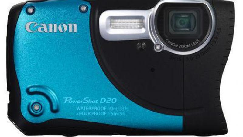PowerShot D20, aparatul foto ideal pentru vacante