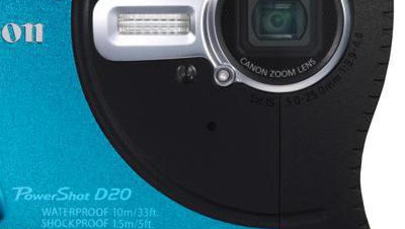 PowerShot D20, aparatul foto ideal pentru vacante