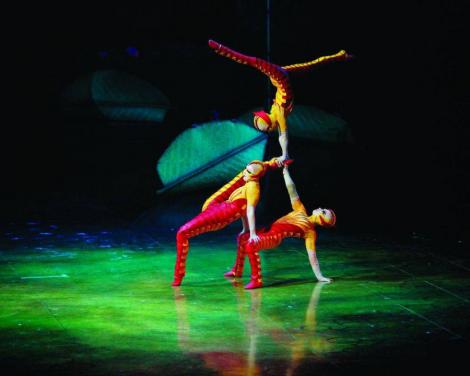 Show cu Cirque du Soleil la Romexpo