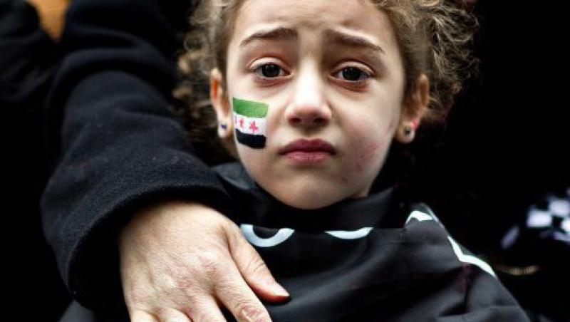 Cel putin 400 de copii si-au pierdut viata in Siria de la inceputul revoltei