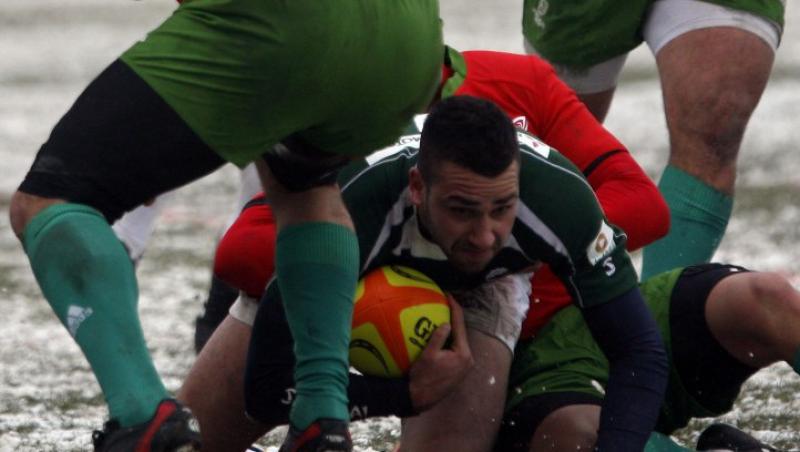 Meciul de rugby Romania - Ucraina, amanat din cauza viscolului