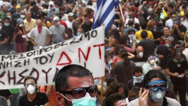 Grecia: Greva generala in sectoarele public si privat