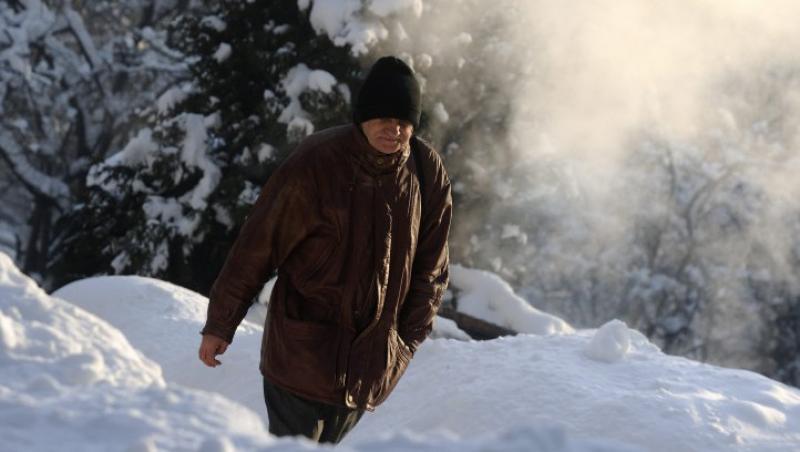 Bilantul deceselor provocate de hipotermie in Romania a ajuns la 41