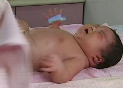 Cel mai mare bebelus nascut in China are 7 kilograme