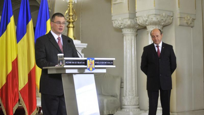 Basescu, dupa juramantul Cabinetului Ungureanu: Ce s-a intamplat azi e continuarea nerostita a discursului din 25 ianuarie
