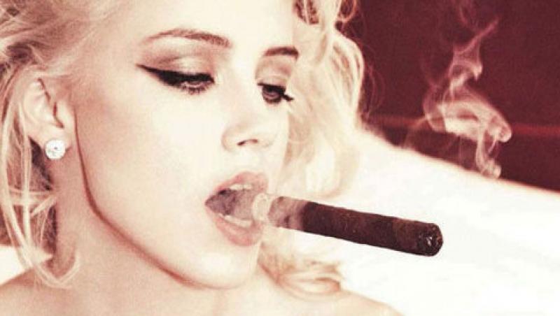 FOTO! Amber Heard, sosia lui Marilyn Monroe