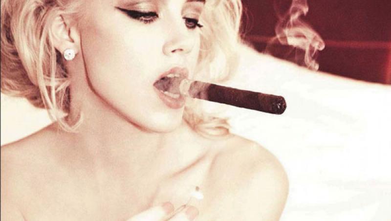 FOTO! Amber Heard, sosia lui Marilyn Monroe