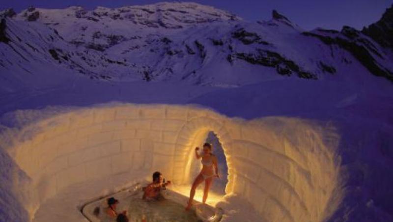 FOTO! Iglu Dorf - hoteluri pentru turistii cu sange fierbinte