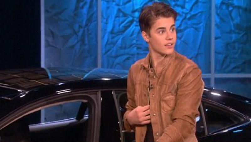 FOTO! Justin Bieber a primit cadou o masina de 100.000 de dolari