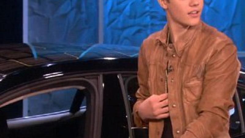 FOTO! Justin Bieber a primit cadou o masina de 100.000 de dolari