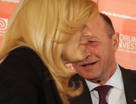 Basescu: Cu tocuri inalte, cu pantaloni stramti, Udrea a avut cea mai buna absorbtie a banilor europeni