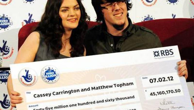 Au castigat 45 de milioane de lire sterline la loterie: 1, 3 milioane ii ofera unui prieten