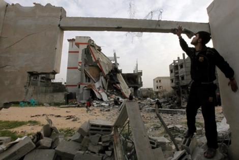 Palestinienii din Gaza si Israelul au convenit incetarea focului
