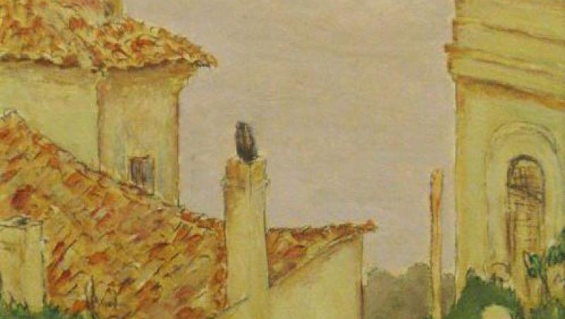 Pictura „Peisaj la malul marii”, de Tonitza, scoasa la licitatie