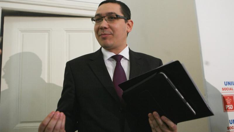Victor Ponta: Nu renuntam la punctul patru, demiterea Robertei Anastase!