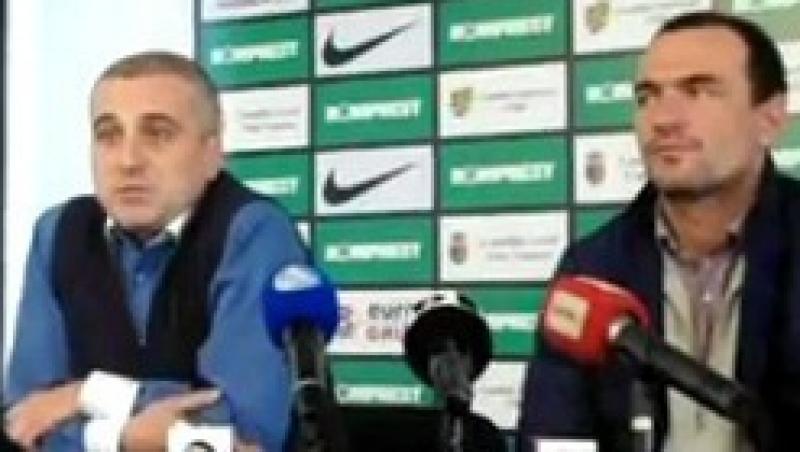 Antrenorul Ionut Badea si directorul sportiv Felix Grigore si-au dat demisia de la U Cluj