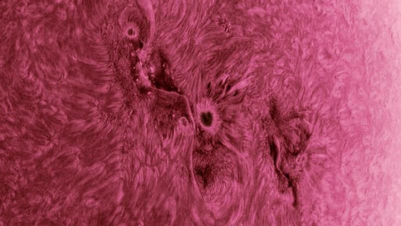 FOTO! Vezi cum arata petele solare care au pus in pericol Pamantul!