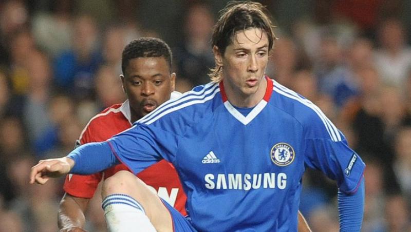 Fernando Torres a reusit o dubla pentru Chelsea