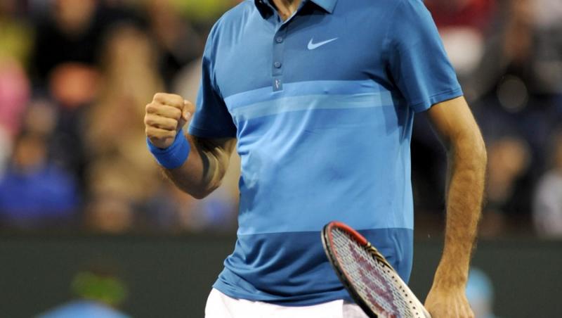 Federer, al doilea finalist de la Indian Wells