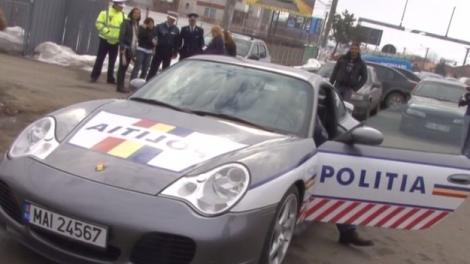 VIDEO! Atentie, soferi vitezomani! Politia Rutiera din Prahova are in dotare un Porsche 911 Turbo